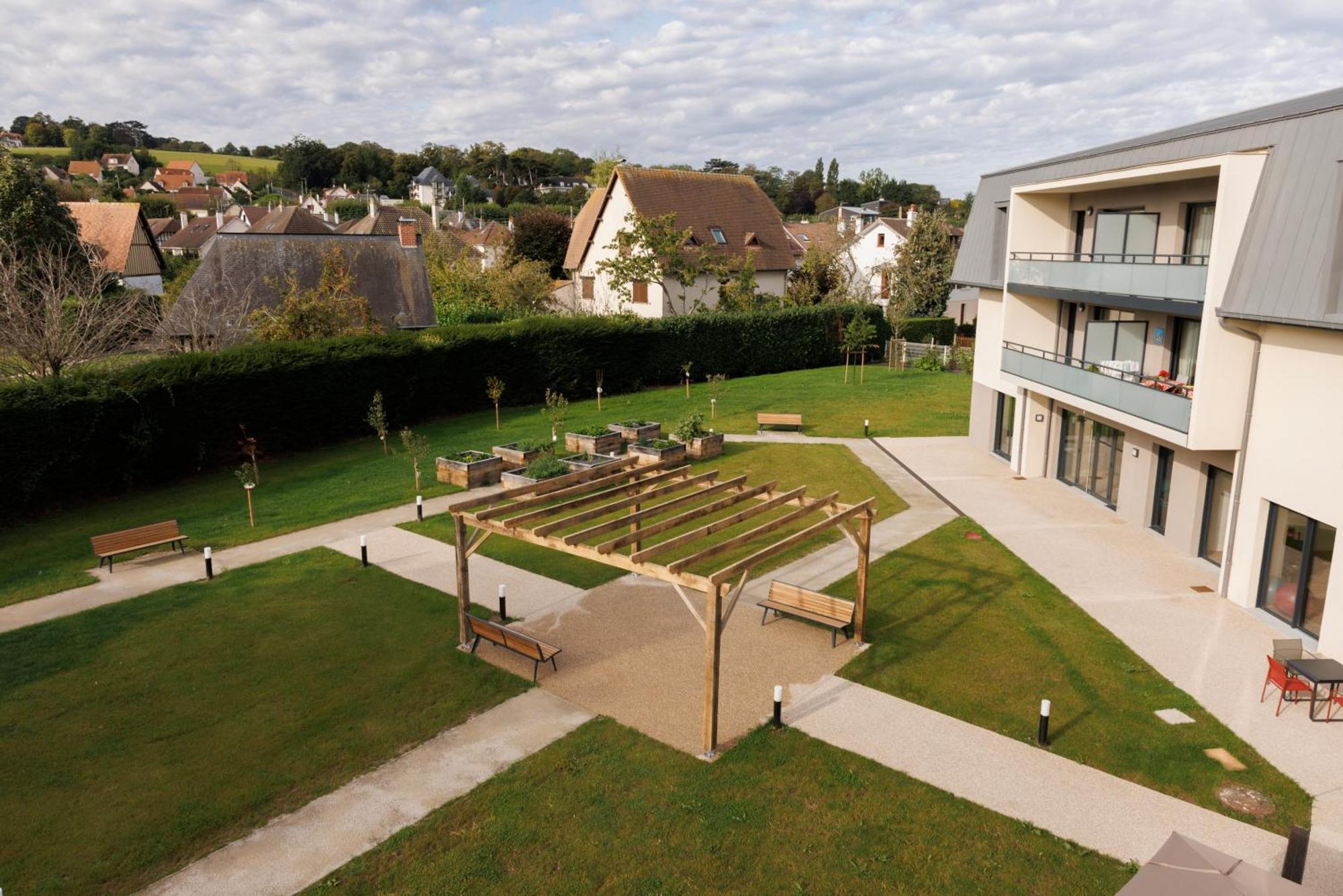 Les Boreales - Appart'Hotel & Restaurant Villers-sur-Mer Kültér fotó