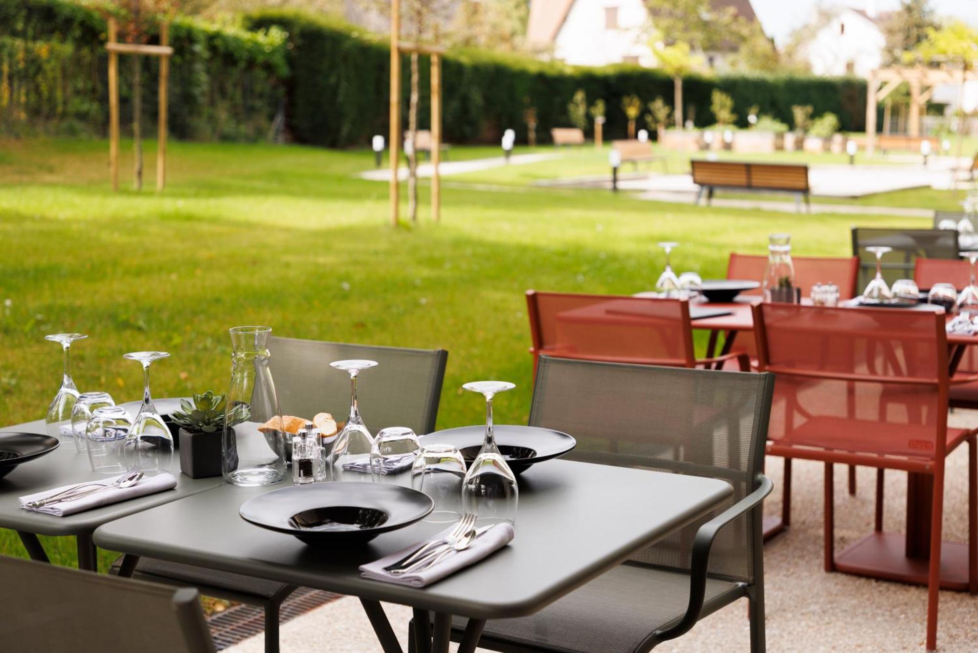 Les Boreales - Appart'Hotel & Restaurant Villers-sur-Mer Kültér fotó