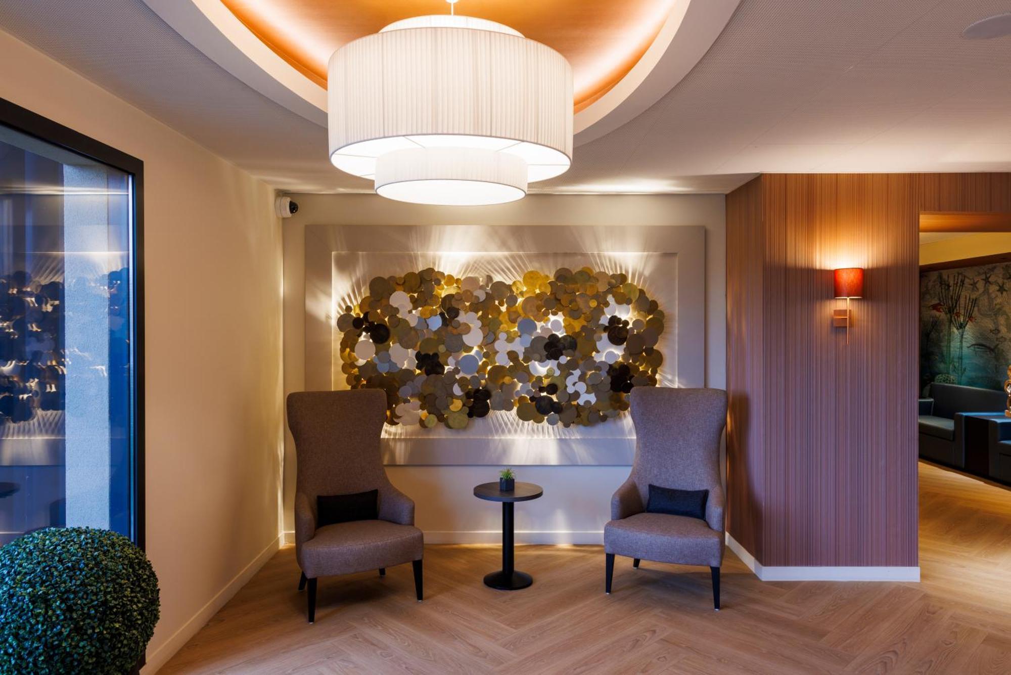 Les Boreales - Appart'Hotel & Restaurant Villers-sur-Mer Kültér fotó
