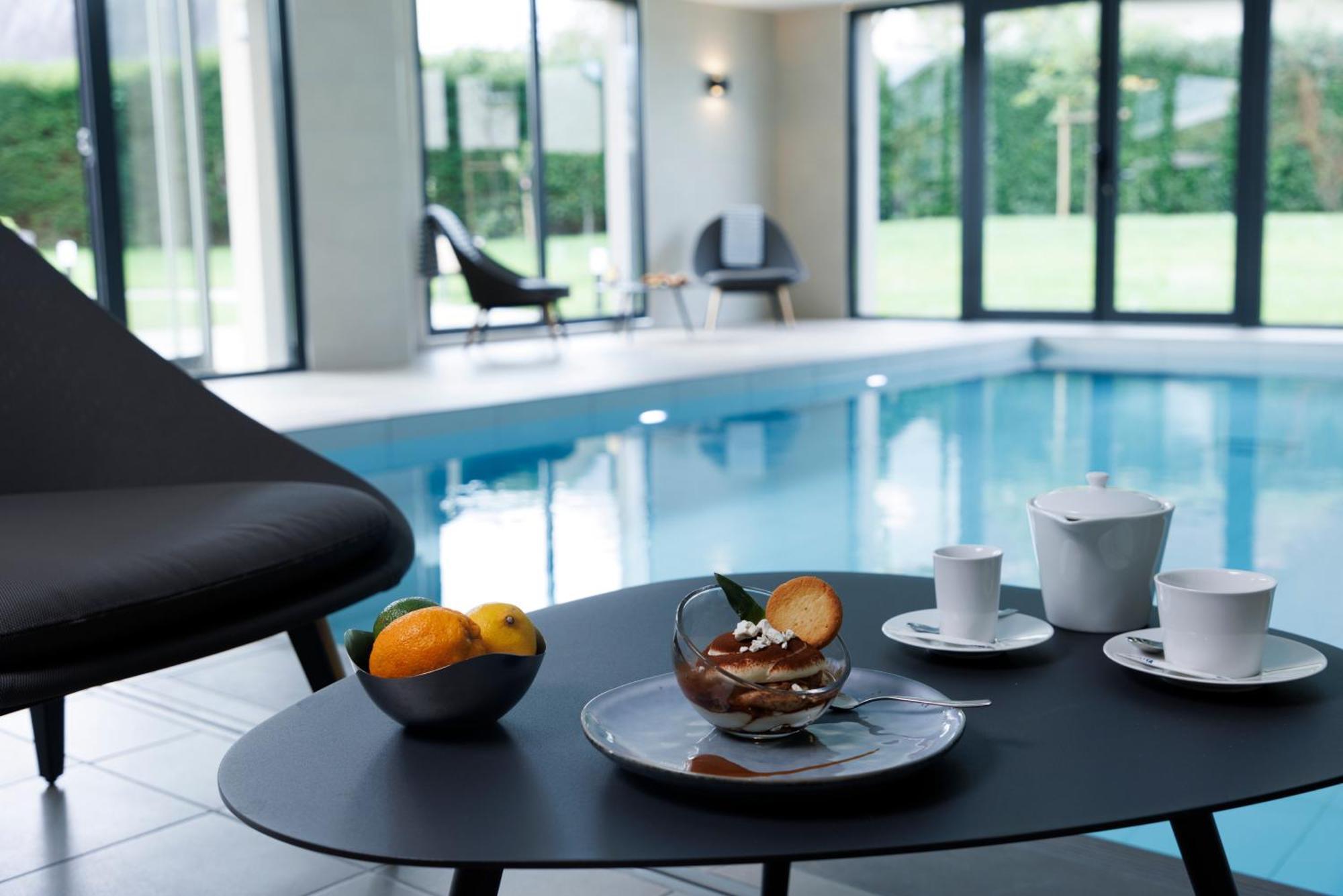 Les Boreales - Appart'Hotel & Restaurant Villers-sur-Mer Kültér fotó